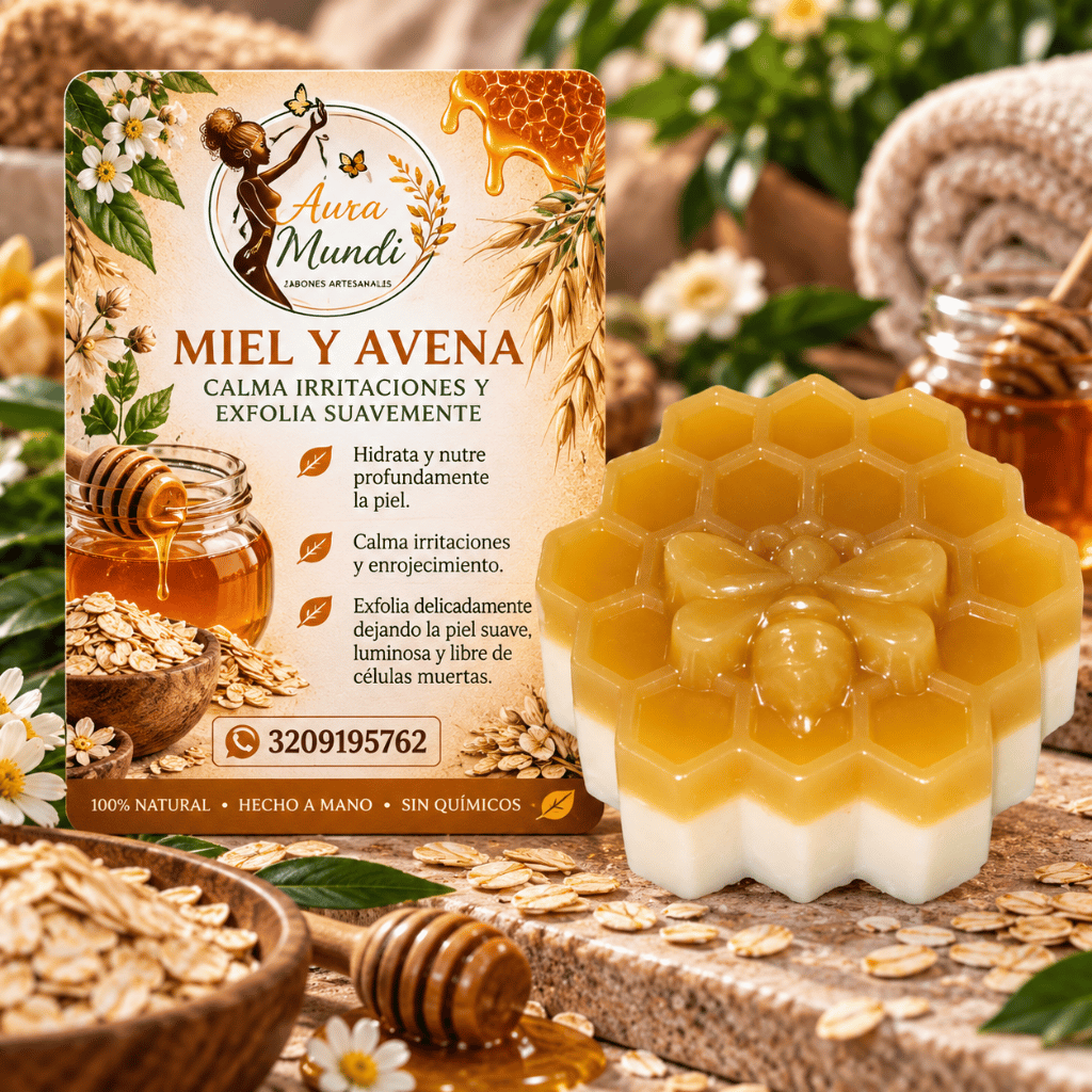 Jabón de Miel y Avena