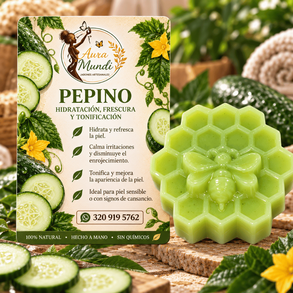 Jabón de Pepino