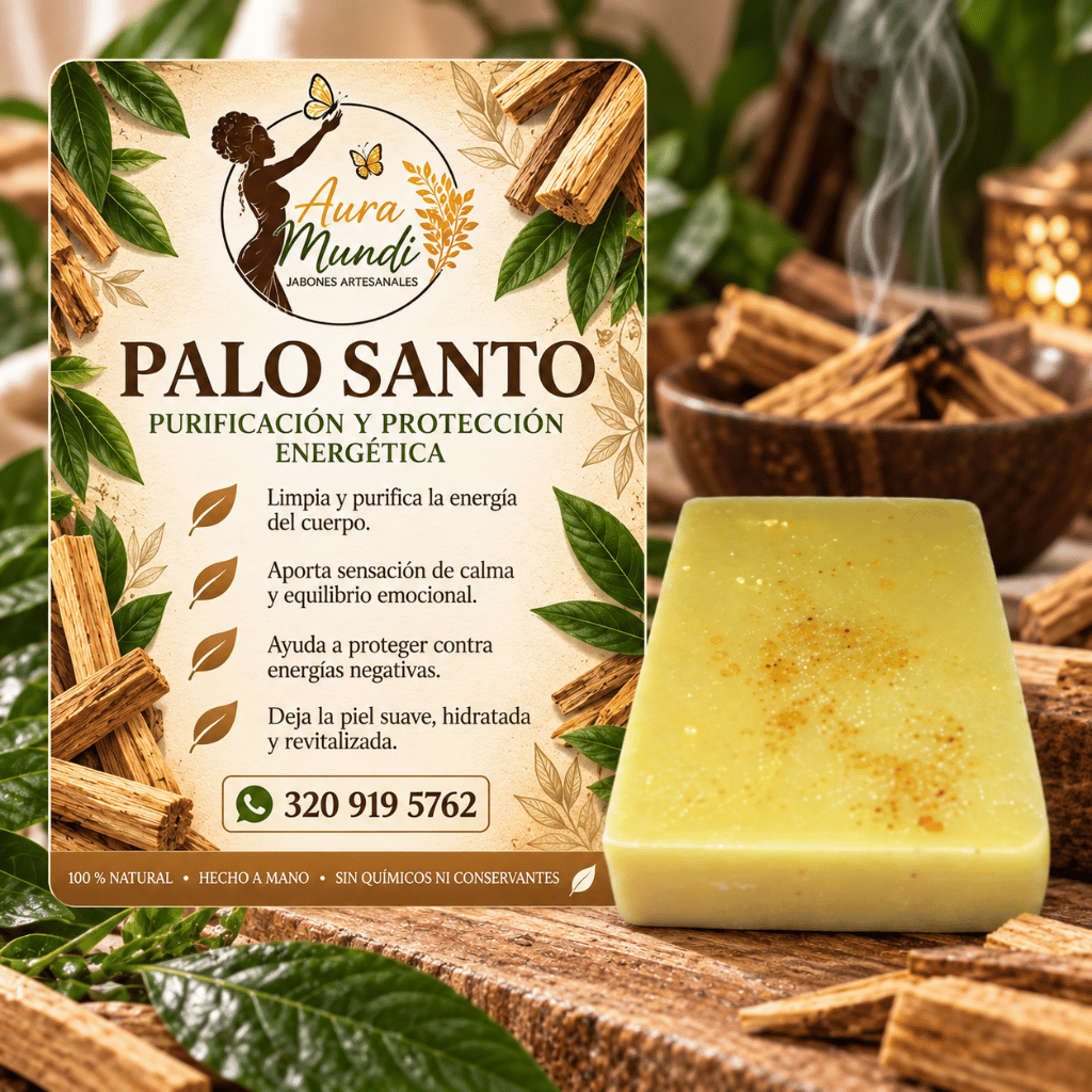 Jabón Esotérico de Palo Santo