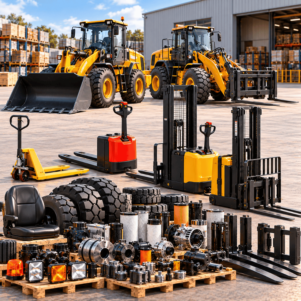 Venta, Alquiler y Repuestos para Cargadores Articulados y Estibadores