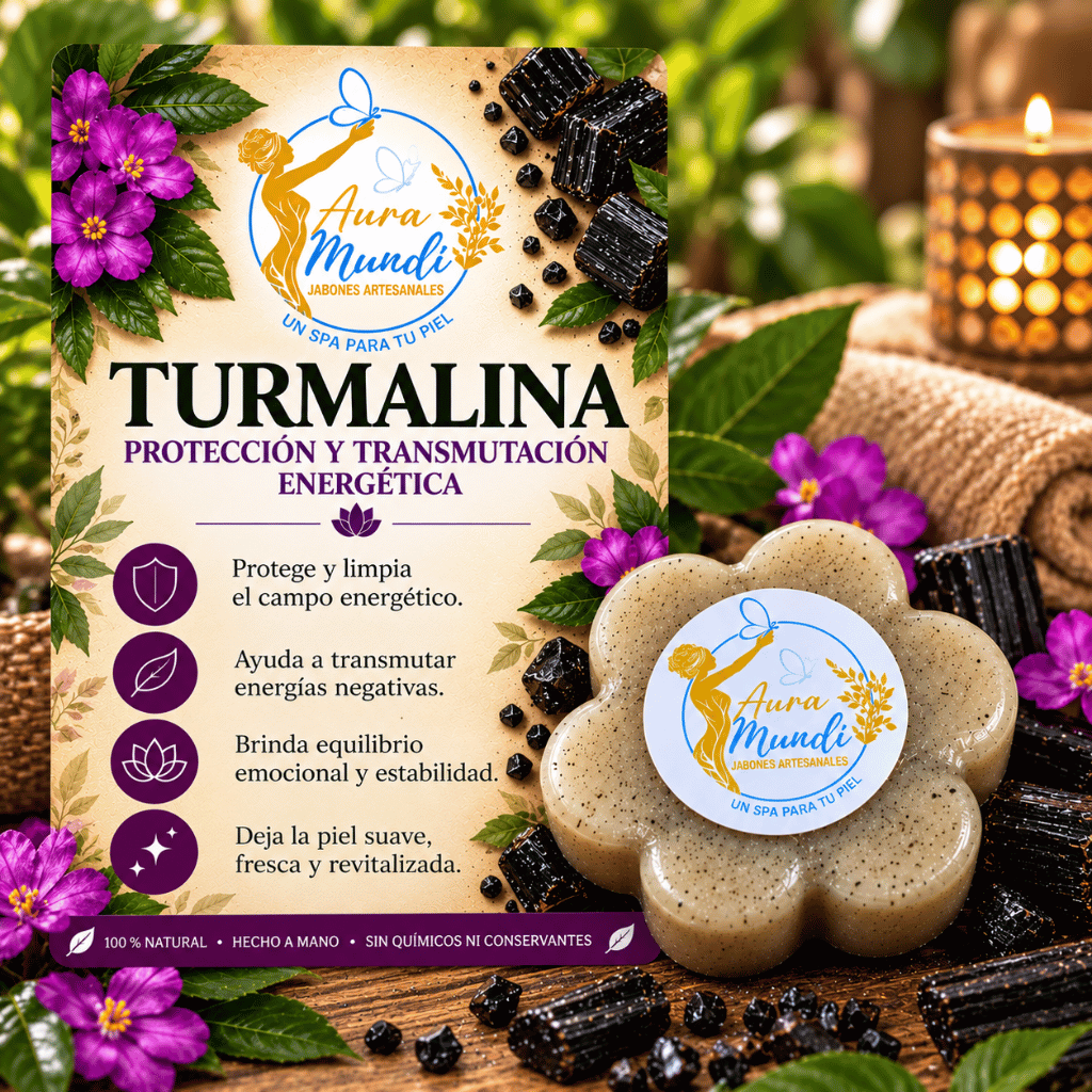Jabón Esotérico de Turmalina