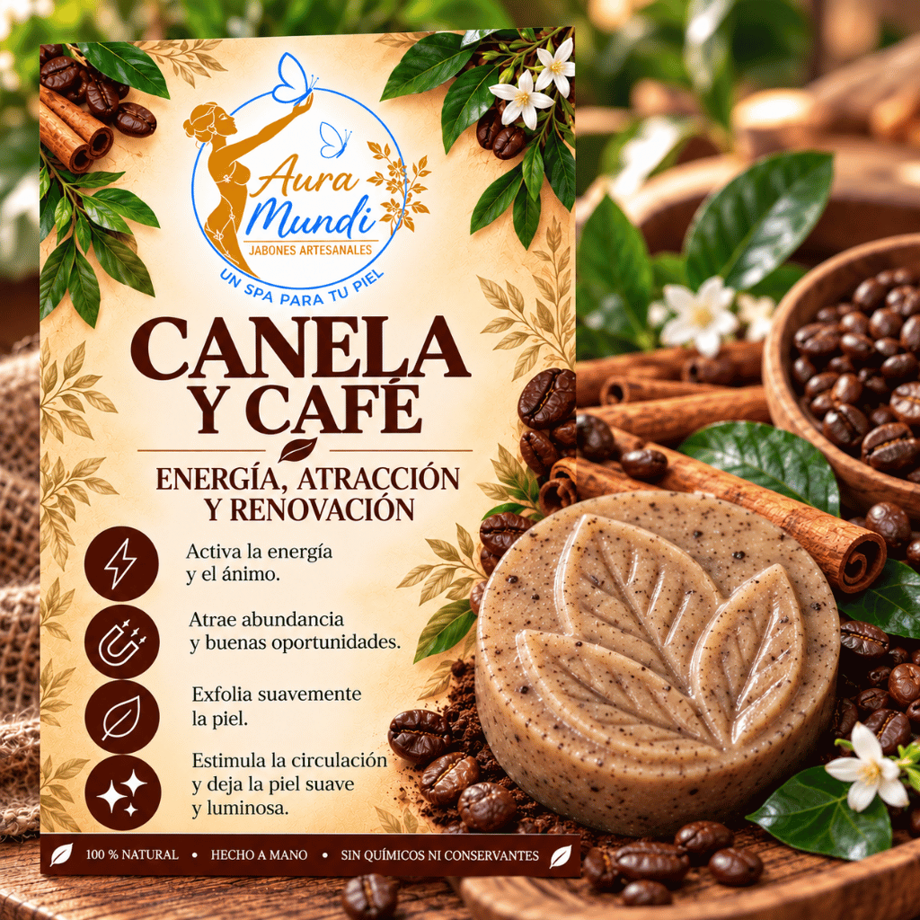 Jabón Esotérico de Canela y Café