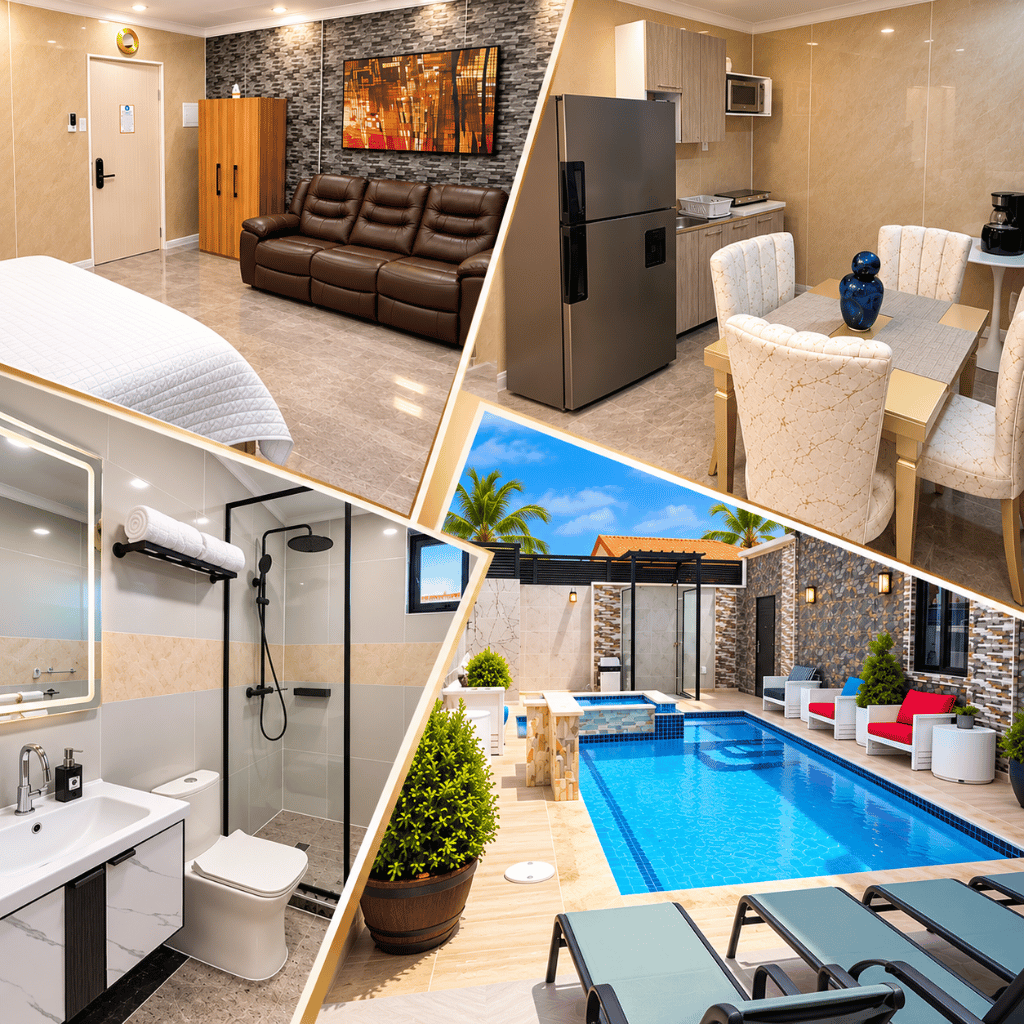 Mangel Halto Luxury Suite at Eagle Beach for 2 Guests